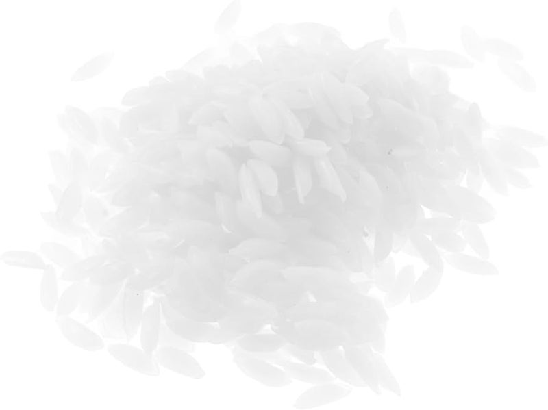 White PVC Fake Rice Models 3 Pack Kitchen Display Photography Props Wedding Decor - Image 1
